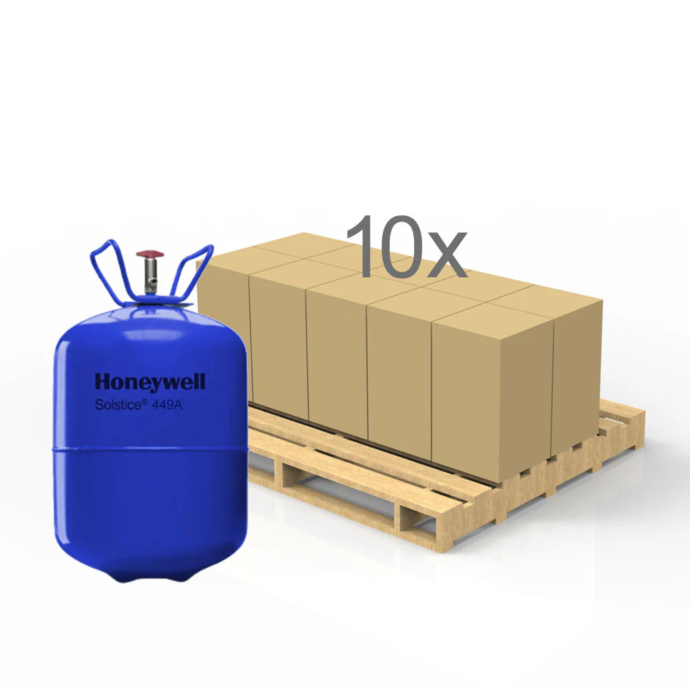 R449A Refrigerant 25 QTR PALLET (10 Cylinders)