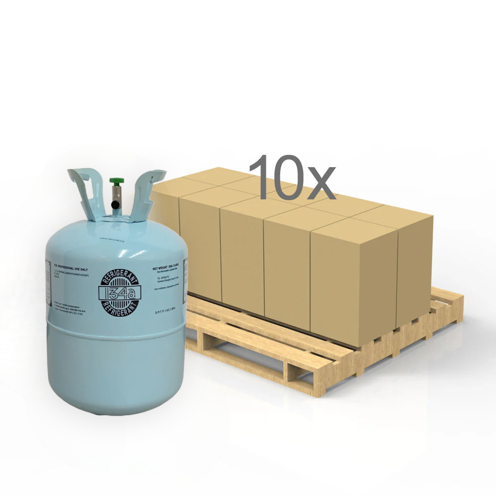 R134A Refrigerant 30 QTR PALLET (10 Cylinders)