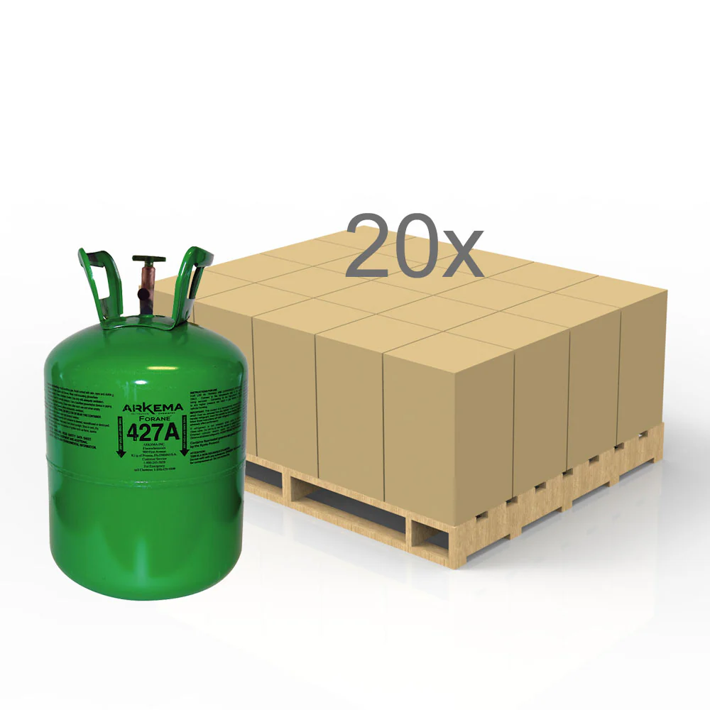R427A Refrigerant 25 LBS HALF PALLET (20 Cylinders)